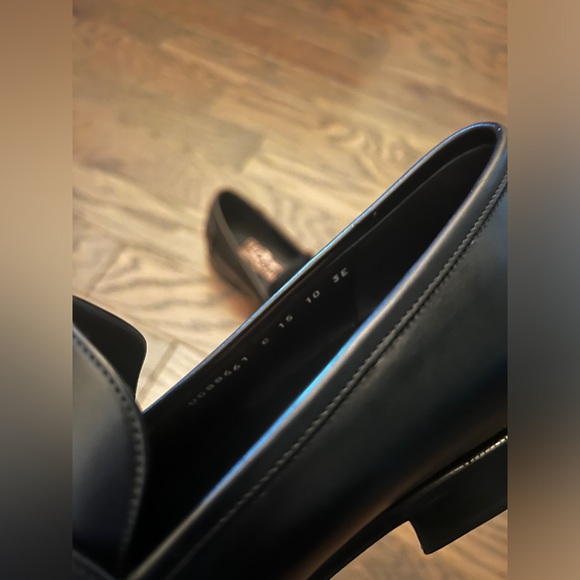 NEW w/o box Salvatore Ferragamo FERRAGAMO Funes Loafers black Italian Leather - Picture 12 of 14